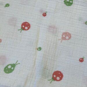 Aden + Anais Muslin Swaddle Blanket With Ladybug Print